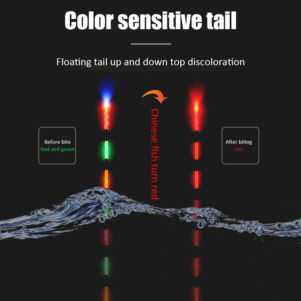 Electric Fishing Float Night Light Luminous Electronic Fishing Tackle (4)