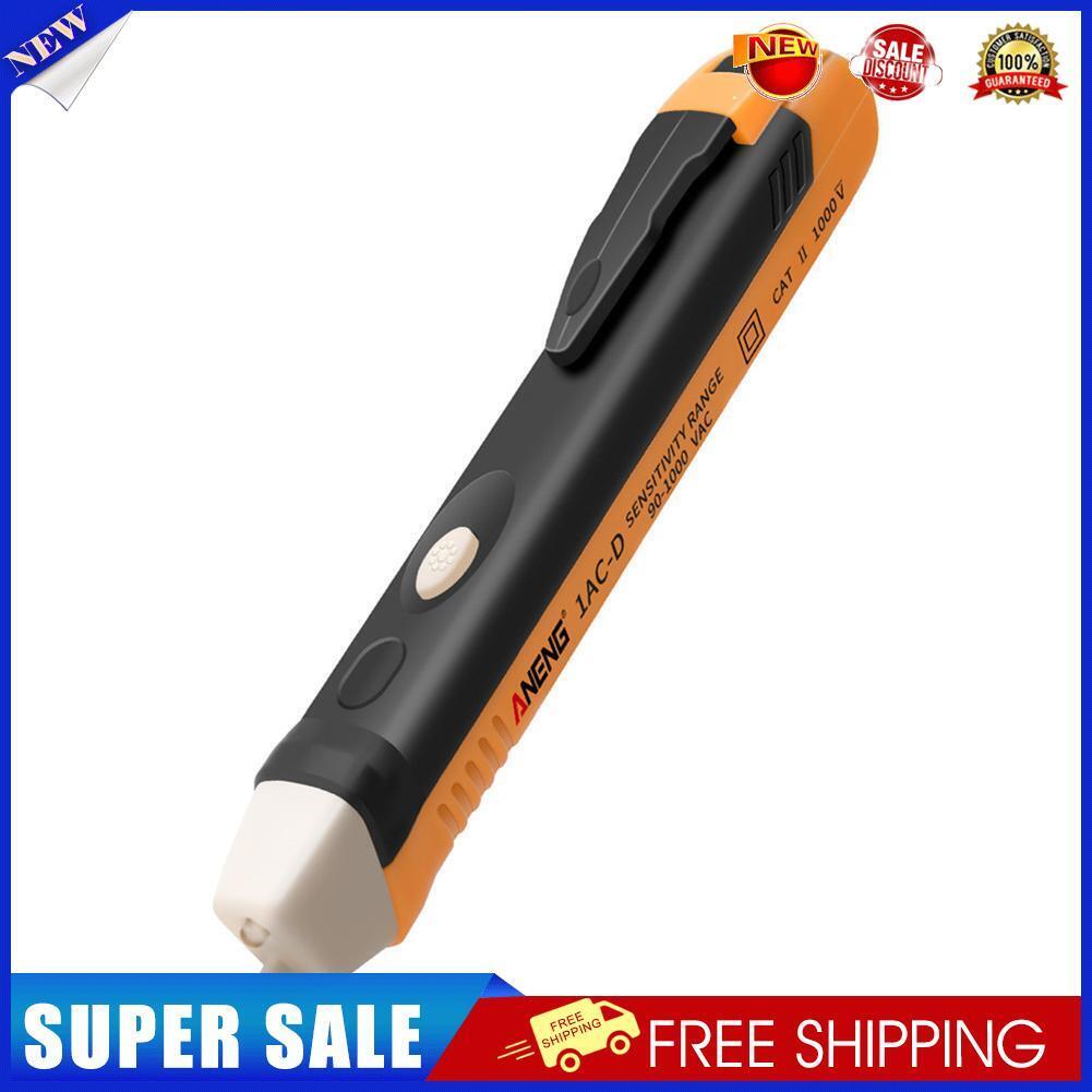 ANENG 1AC-D Non-contact Test Pen 90-1000V Induction Test Pencil (Yellow)