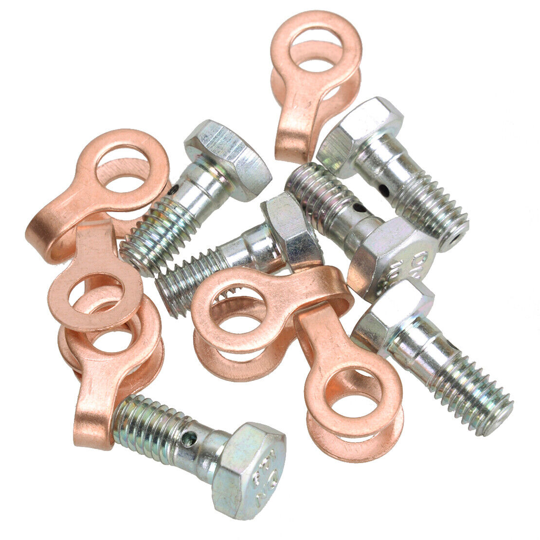 12xReturn Line Banjo Bolt Kit Part Fit For Dodge Cummins 3.9 5.9 12V 6BT 1989-98