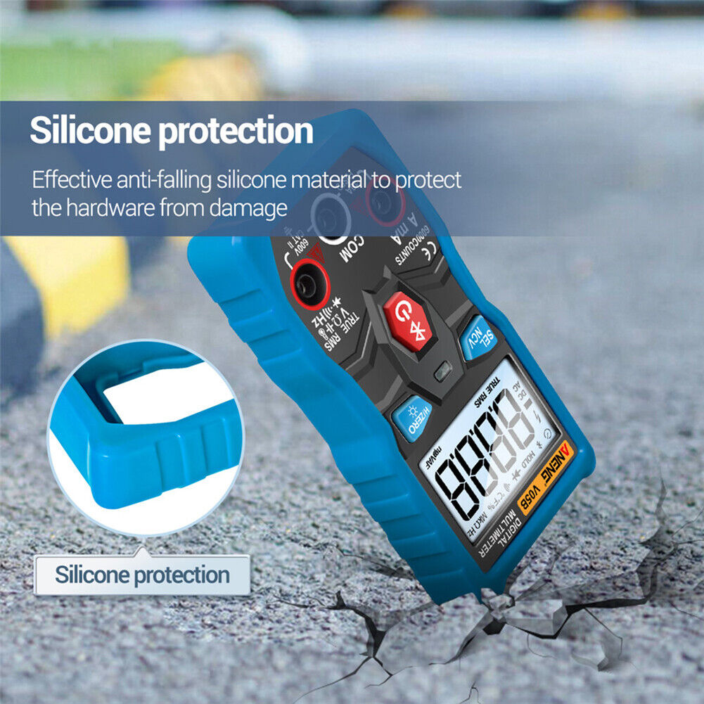 Digital Bluetooth-compatible Multimeter True RMS Auto Range DC/AC Voltage M