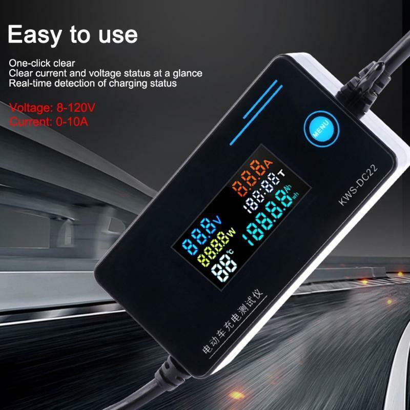 Professional Charger Detector Upgrade Charger Measurement Voltmeter 4-120V