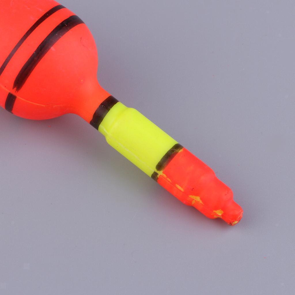 4pcs Luminous Fishing   Stick Vertical Buoy Floating Tube Bobber