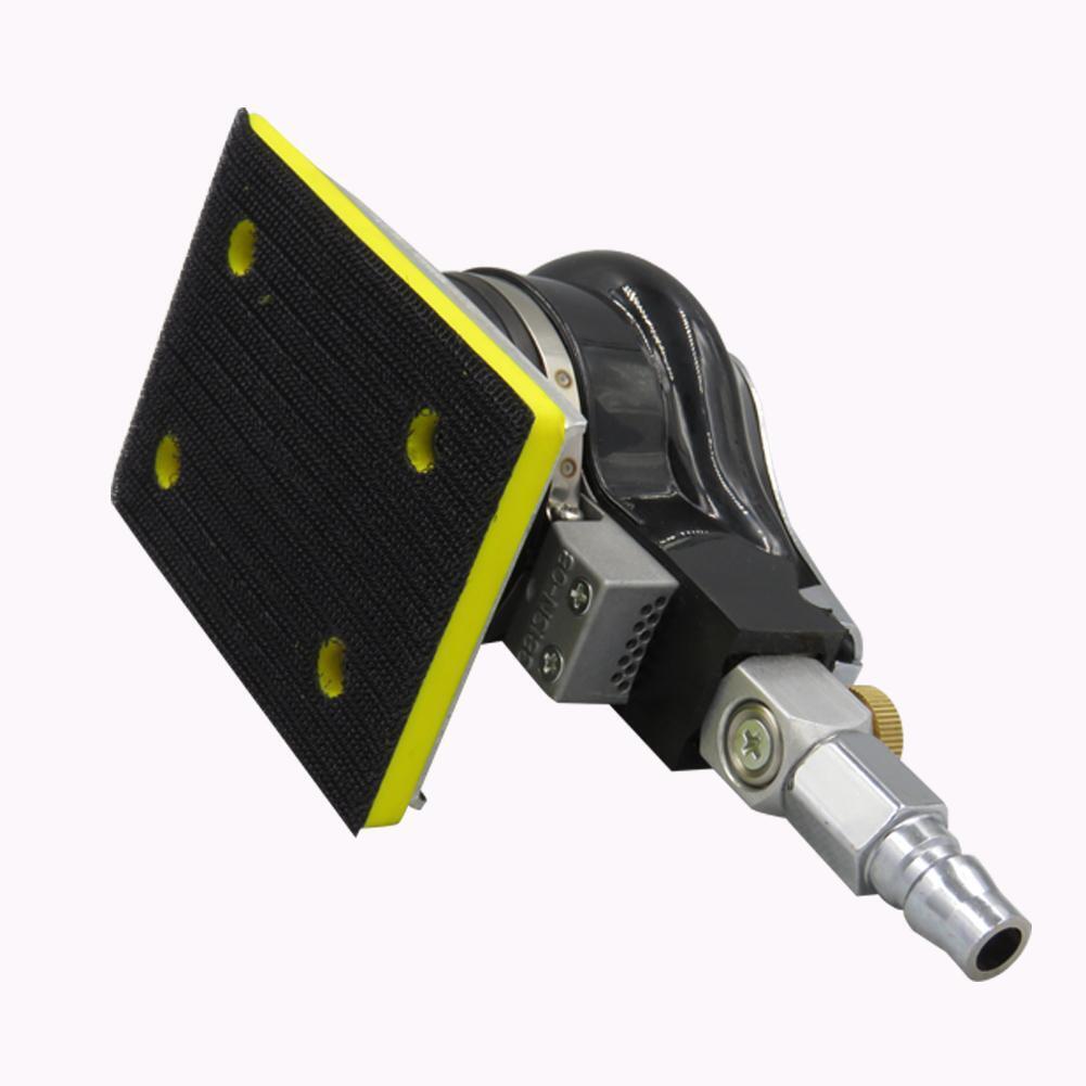 Air Eccentric Orbital Pneumatic Sander Disc Square Pad Grinder Polisher