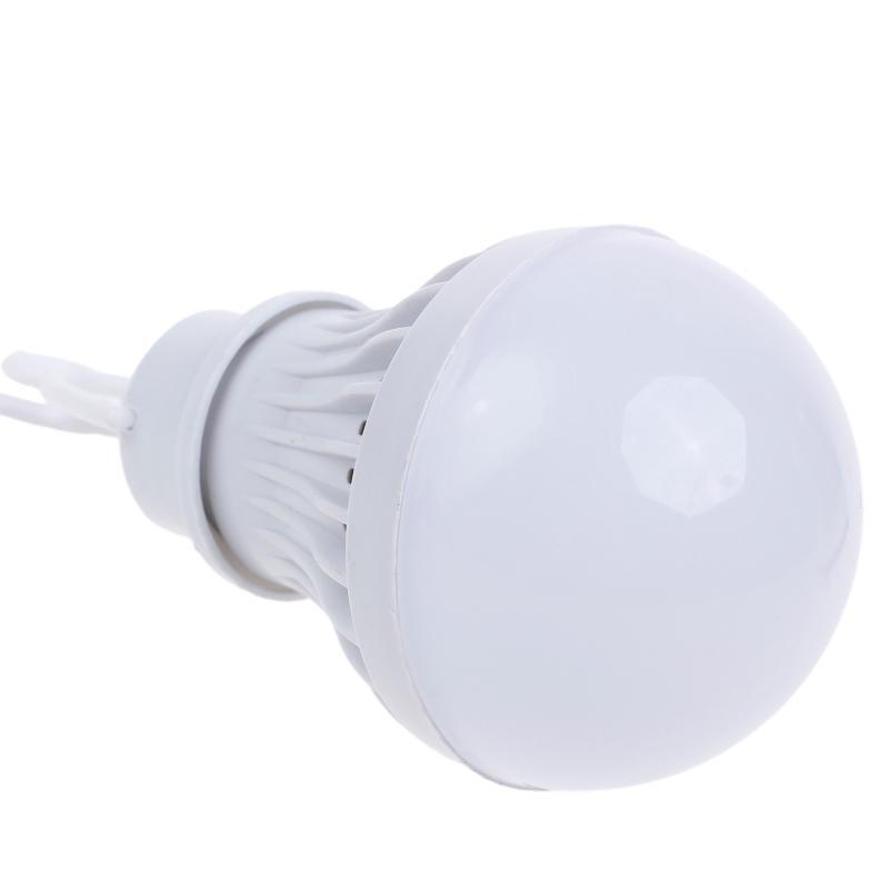 High-Bright 3V-7V LED Bulb Portable Hang Lamp Light With Clip 5W Camp Outdoor