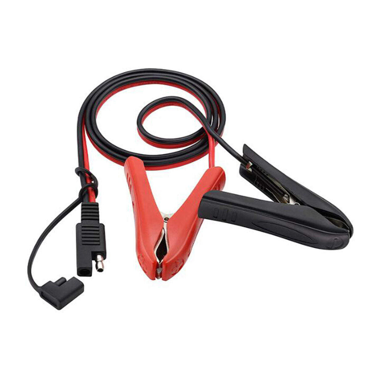 NEW Car Solar Charge Cable Motorcycle Battery Charging Cable SAE Crocodile Clip