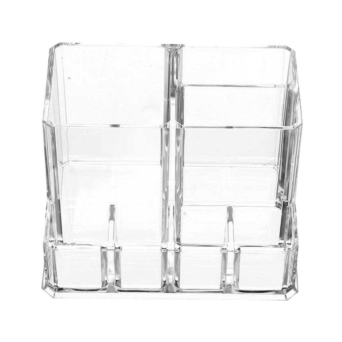 Makeup Brush Holder 7 Compartments Multi Function Box Organizer Container