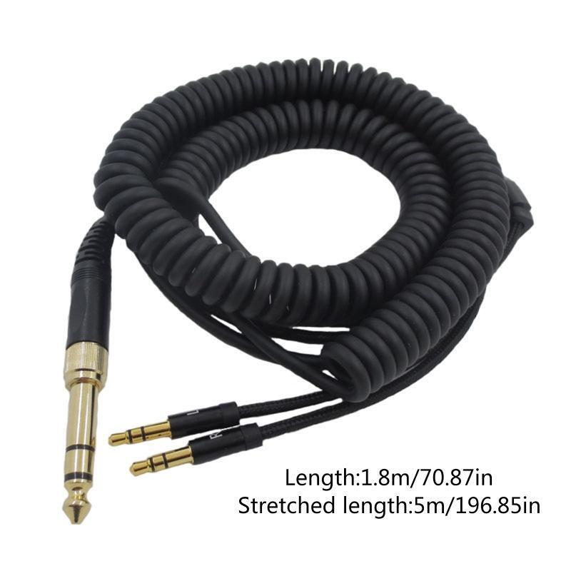 Durable Gaming Headset Cable Noise Canceling for AH-D7100 7200 D600 D9200 5200