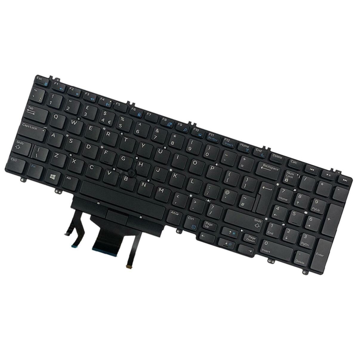 Keyboard with Bakclit ,Pointer Replacement for  3530 7530 7730