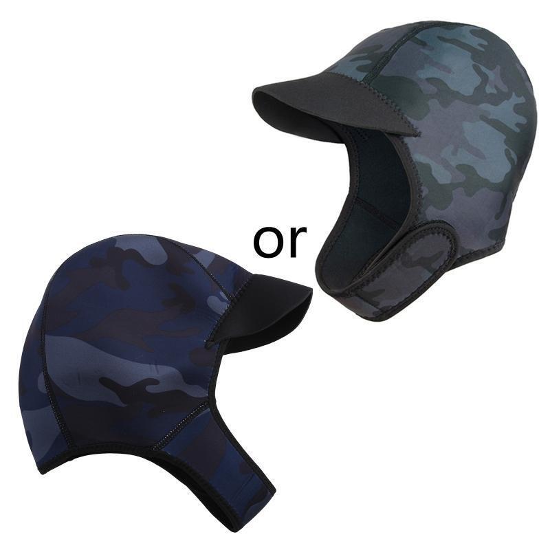 Neoprene 2mm Beanie Diving Hat Scuba Dive Surf Swimming Warmer Windproof Cap