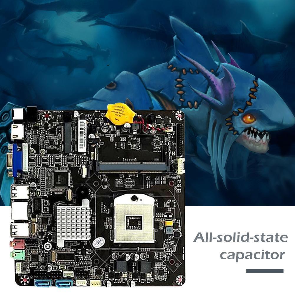 JINGSHA HM55 PGA988 Desktop PC Mainboard DDR3 SATA II Mini ITX Motherboard