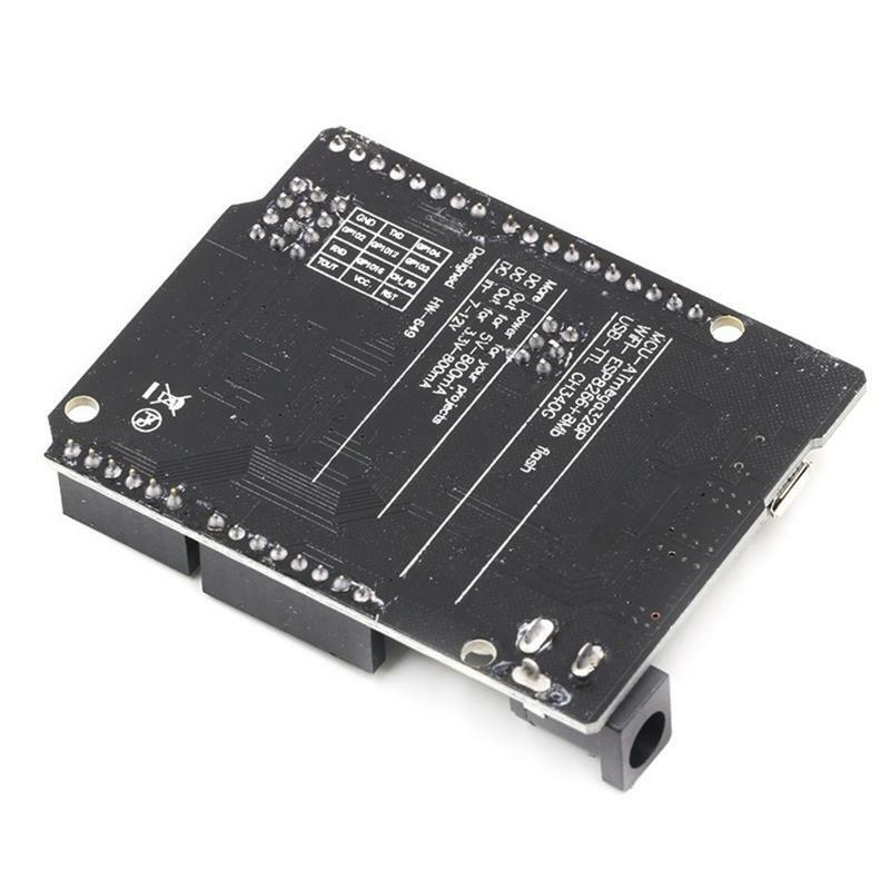 Wemosesp8266 UNO+WiFi R3 ATmega328P+ ESP8266 (32Mb ) USB-TTL CH340G for -Arduino