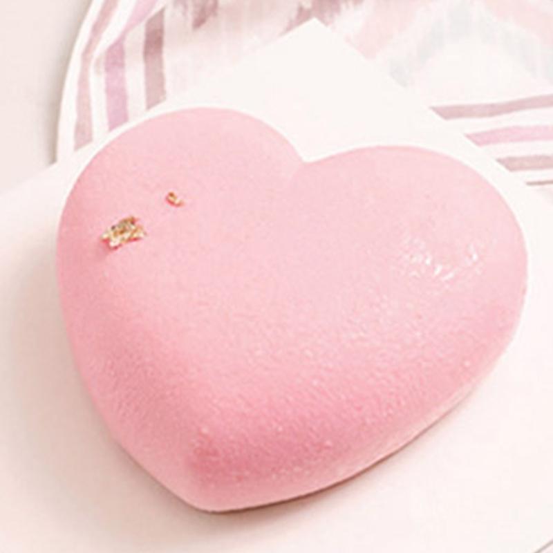 15-Cavity Christmas Cute Heart Shape Mold Silicone Craft Clay Jelly Decorating