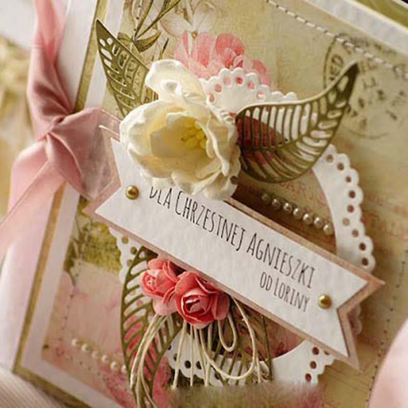 Hollow Leaves Metal Cutting Dies Scrapbooking Stencil Die Cuts Card Embossing