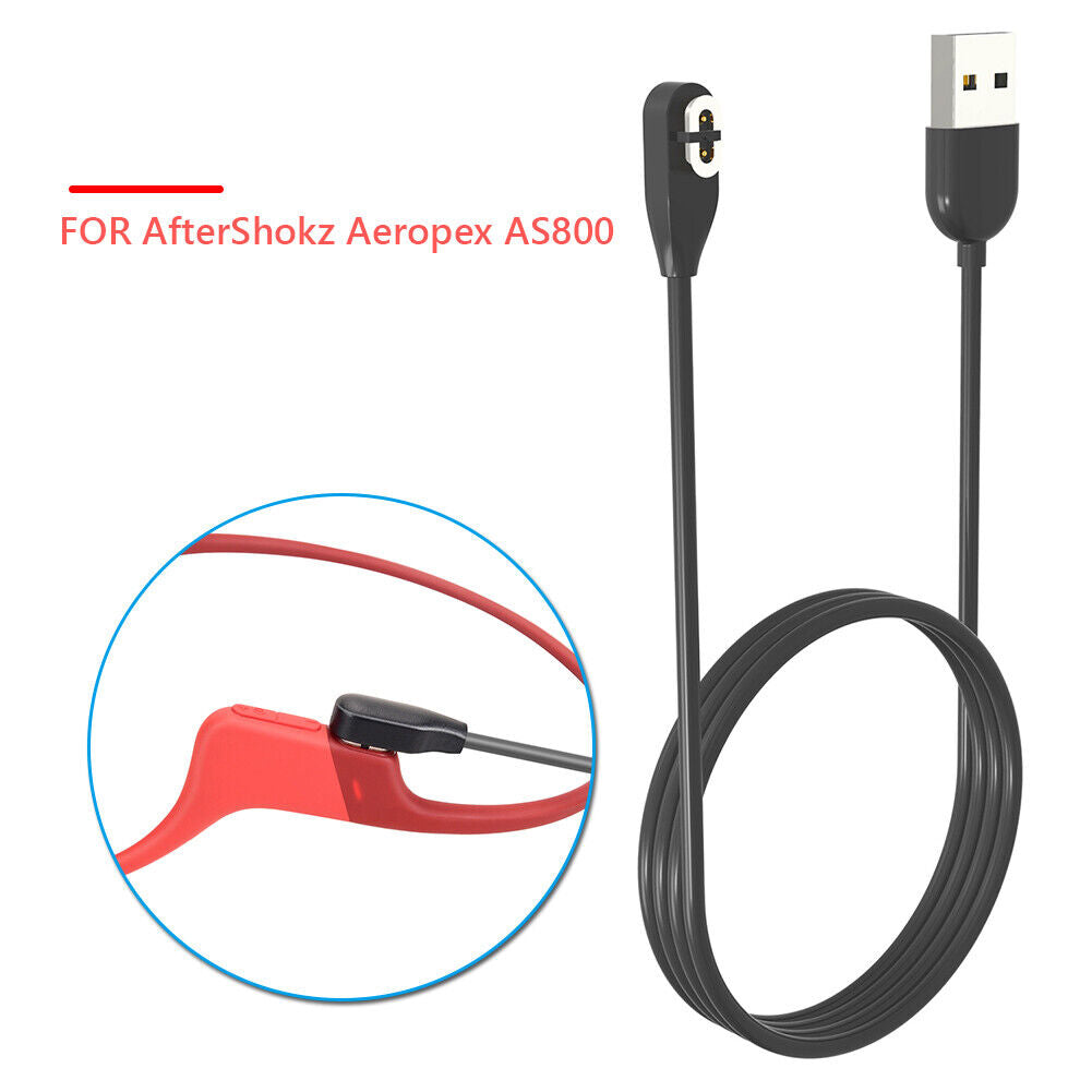 Earphone Charging Cable for AfterShokz Aeropex AS800 USB Magnetic Charger