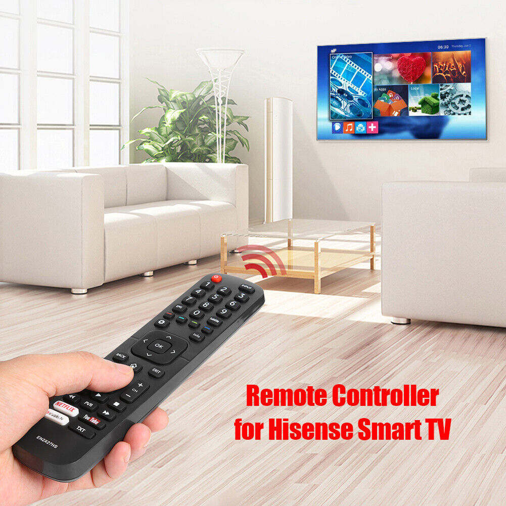 4K Smart TV Remote Control Wireless Switch for Hisense 43K300UWTS 65M7000