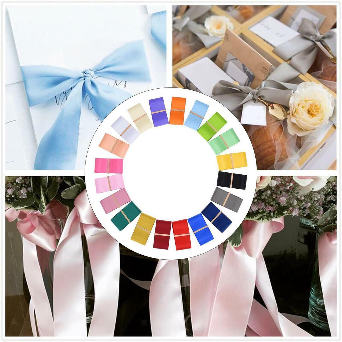 Ribbon Gift Wrapping DIY Material Crafts Making Sewing Party Decoration