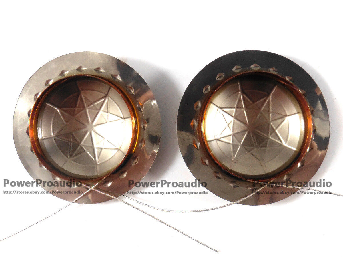 10 pcs 8 ohm 25.5 mm (25.4mm) 1 inchTitanium dome Diaphragm Tweeters voice coil