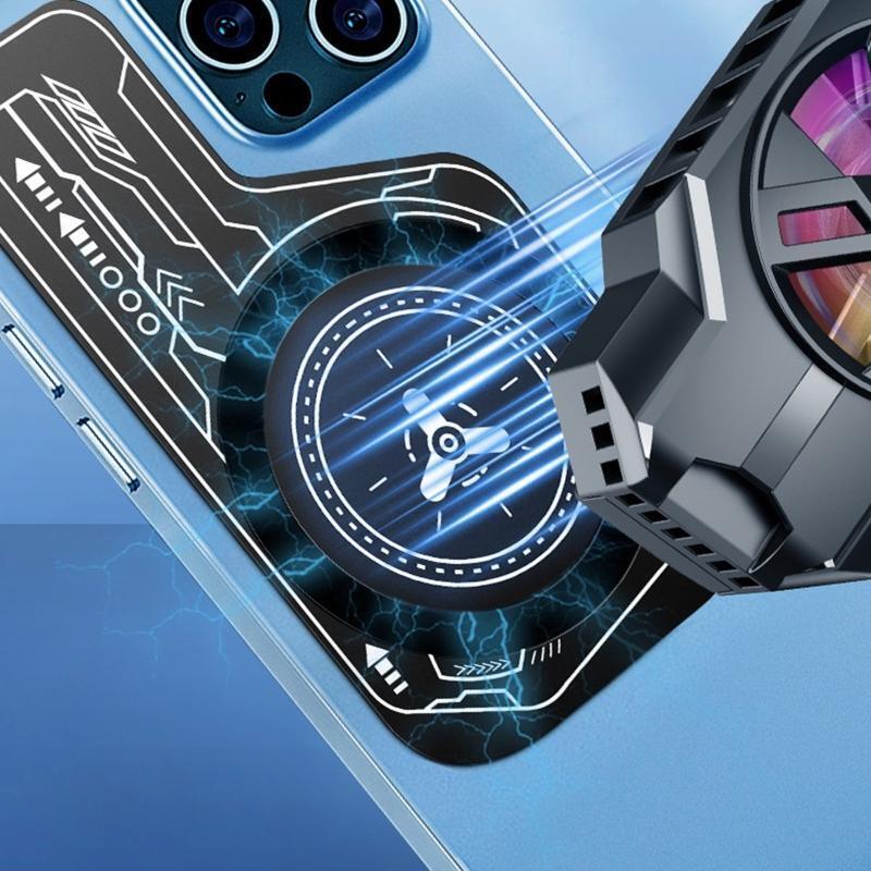 Phone Cooler Pad withMagnetic Ring,Smart Phone Cooling Plate for Phone Heat Sink