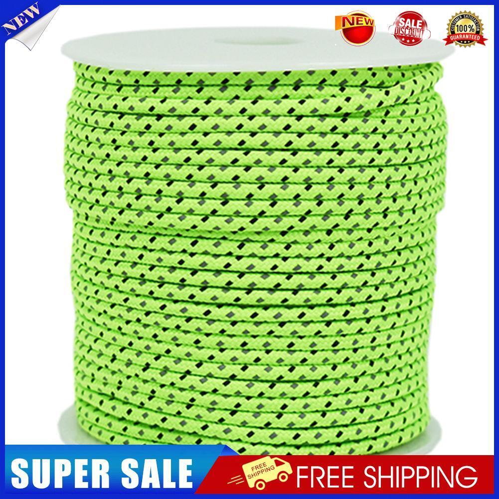 50m/roll 2.5mm Reflective Tent Rope Outdoor Camping Hiking Accessories