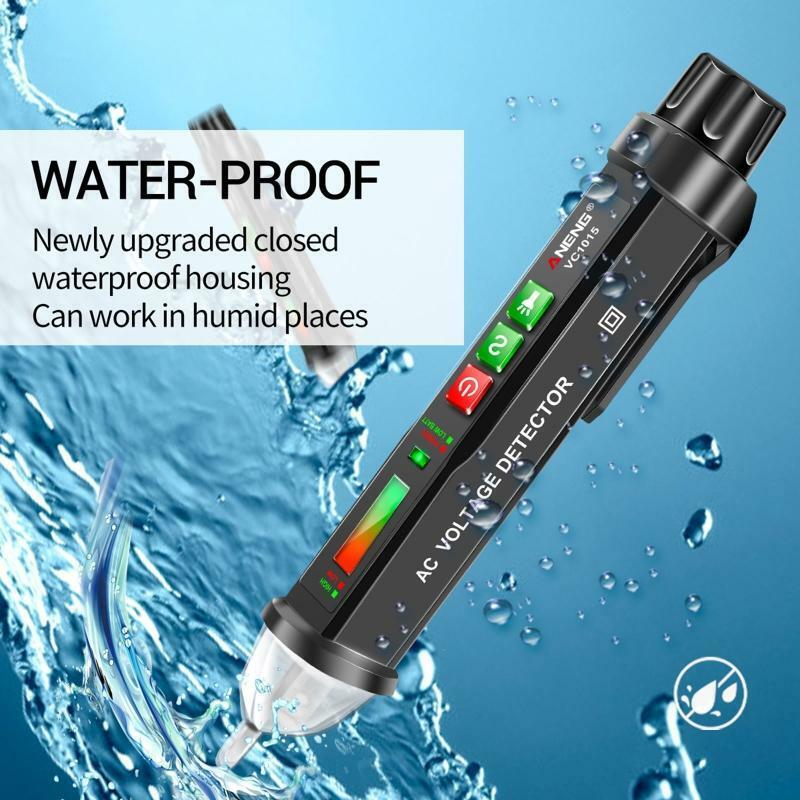 Voltage Tester Non-Contact Voltage Tester Pen Style Electric Indicator LED Volt