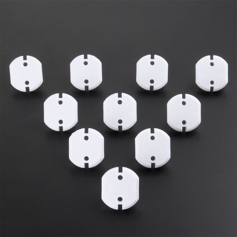Baby Toddler Safety Protector Anti Electric EU Wall Plug Socket Covers Cap 10Pcs