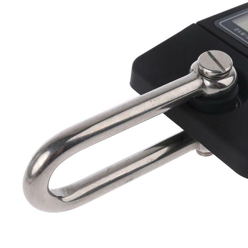 Digital Hanging Scale 300 KG / 660 LBS Industrial Crane Scale SF-912 Black for
