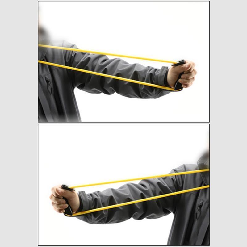 Archery Bow Trainer Bow Training Aid Device Strength Stretch Band Exerciser Bow