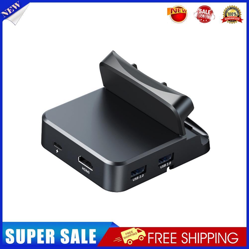 Portable Game Console Docking Station for NS with HDMI-Compatible Adapter