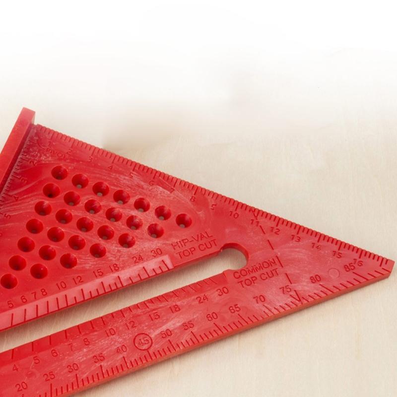 Woodworking Triangle Square Ruler Extendable Measuring Tool Carpenter Square