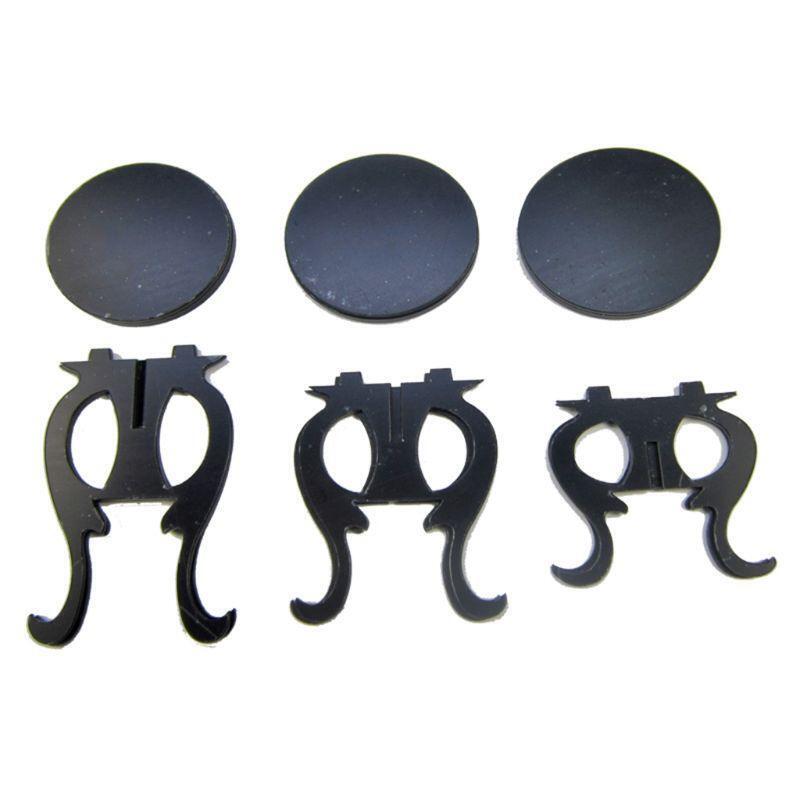 3 Pcs/set Acrylic Jewelry Display Stand Ring Earrings Ear Stud Bracelet Showing