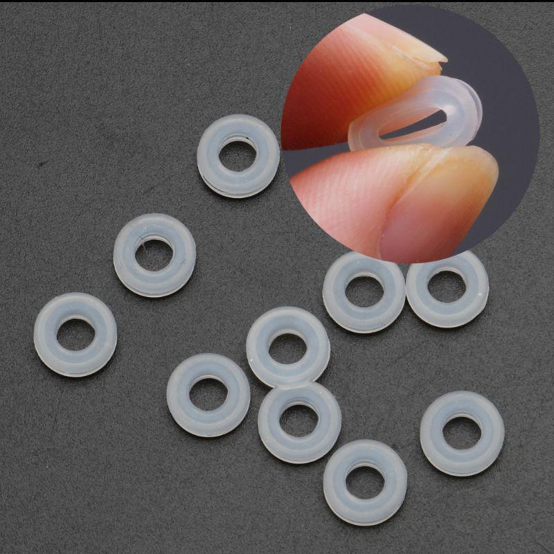 10Pcs/set Super Soft Silicone Cushion Pads Silicone Earring Cushions Piercing