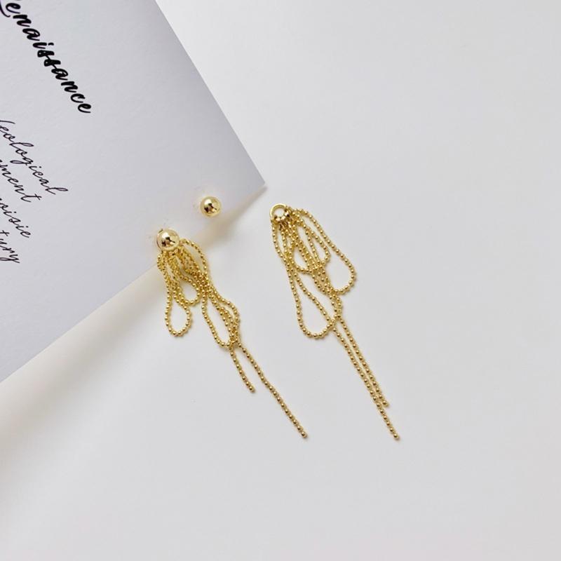 Long Threader Dangle Drop Earrings for Girls Earring Fashion Women Jewelry