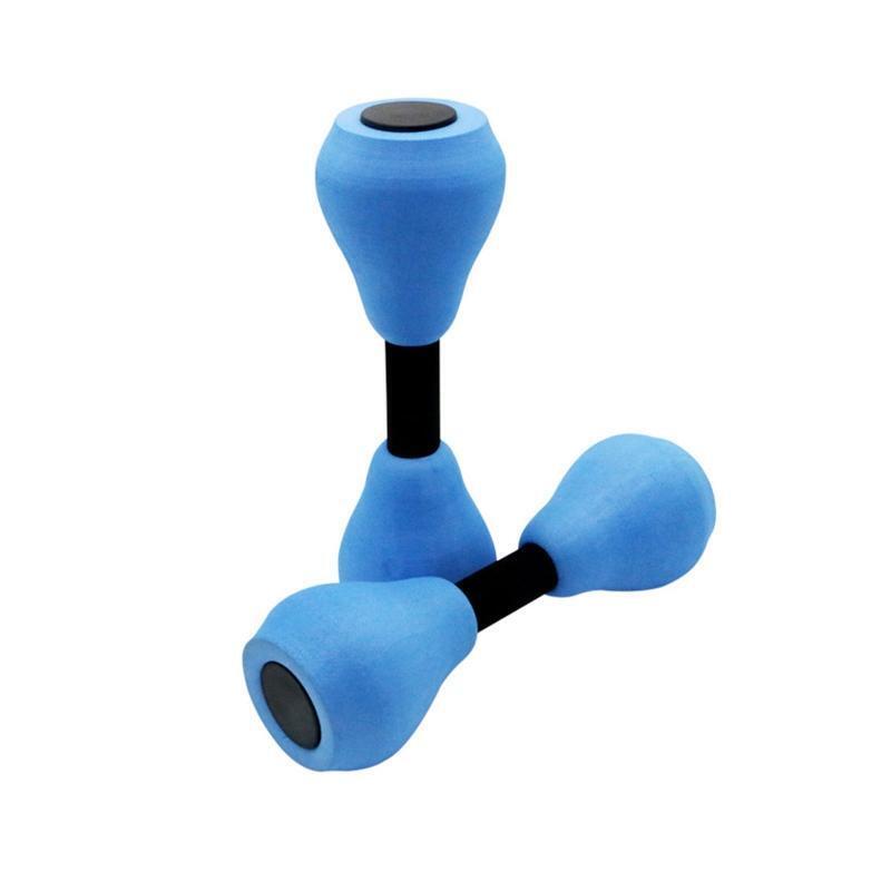 2 Pieces Aqua Dumbbells Aquatic Barbell Water Aerobics Exercise Fitness Dumbbell