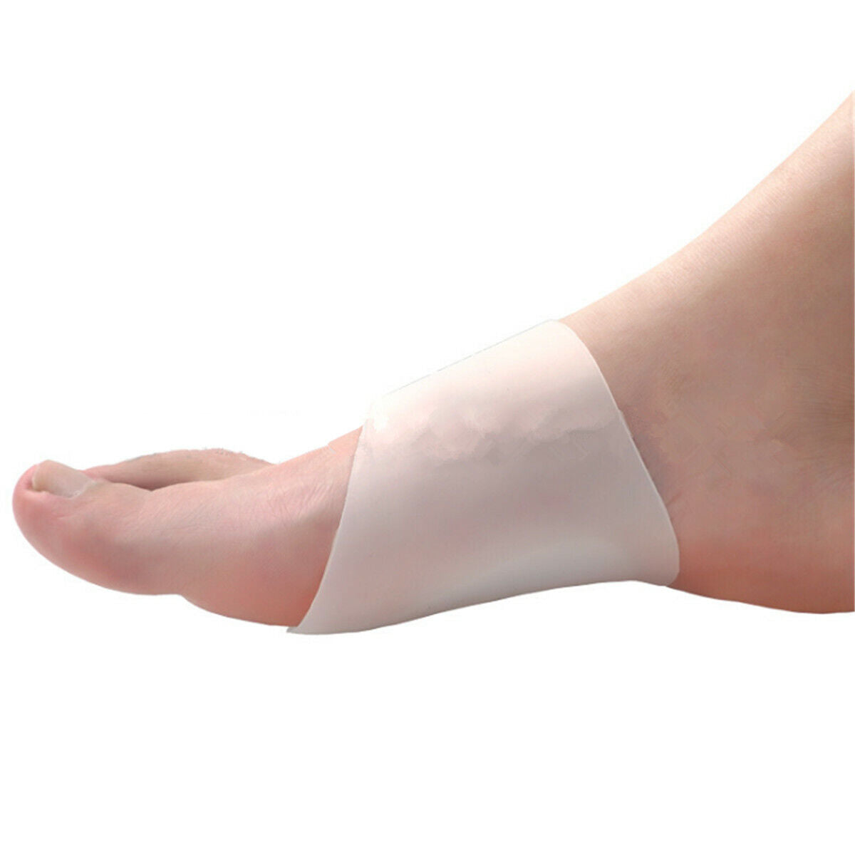 1 Pair Arch Support Gel Orthotic Insole Plantar Fasciitis Foot Sleeve Cushion