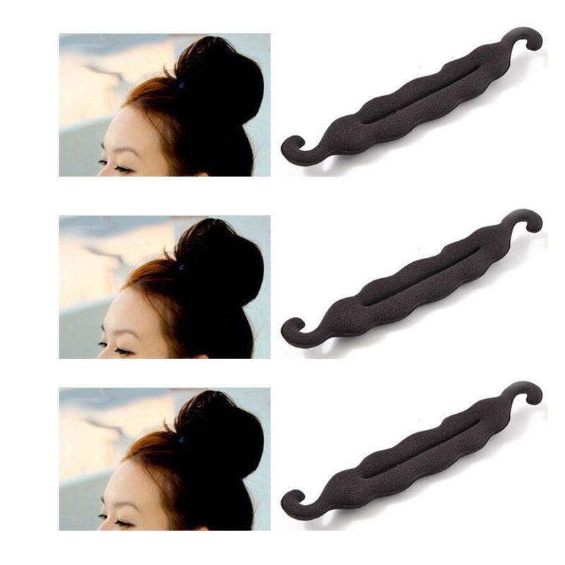 40Pcs/Set Women DIY Hair Styling Accessories Kit Magic Donut Bun Maker Hairpins