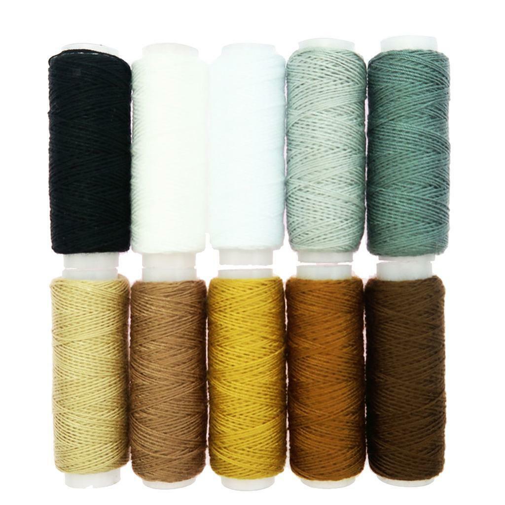 10pcs/Set 100% Polyester Sewing Threads for Quilting Embroidery All Purpose