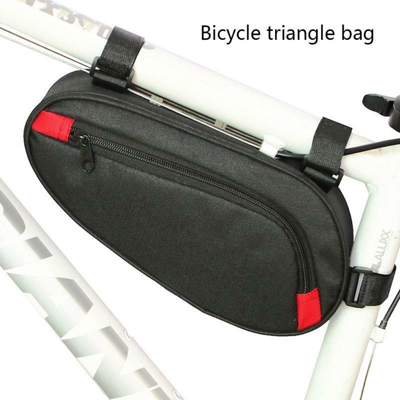MTB Bike Front Frame Triangle Storage Bag Bicycle Cycling Tube Waterproof Pouch