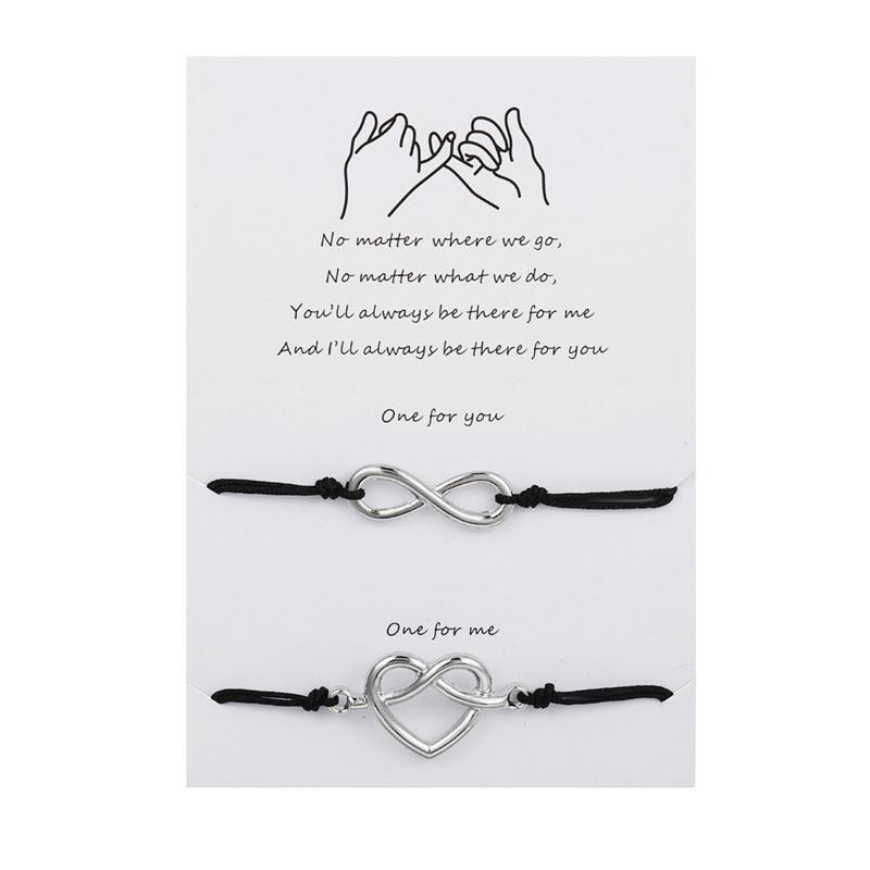 Matching Friendship Bracelets for Couple Women Best Friend Jewelry Birthday Gift