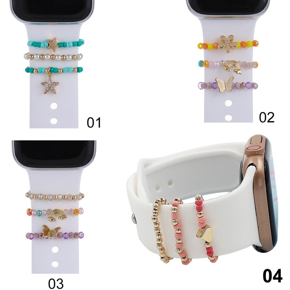 Nails Decorative Ring Watch Band Ornament Strap Accessories Wristbelt Charms