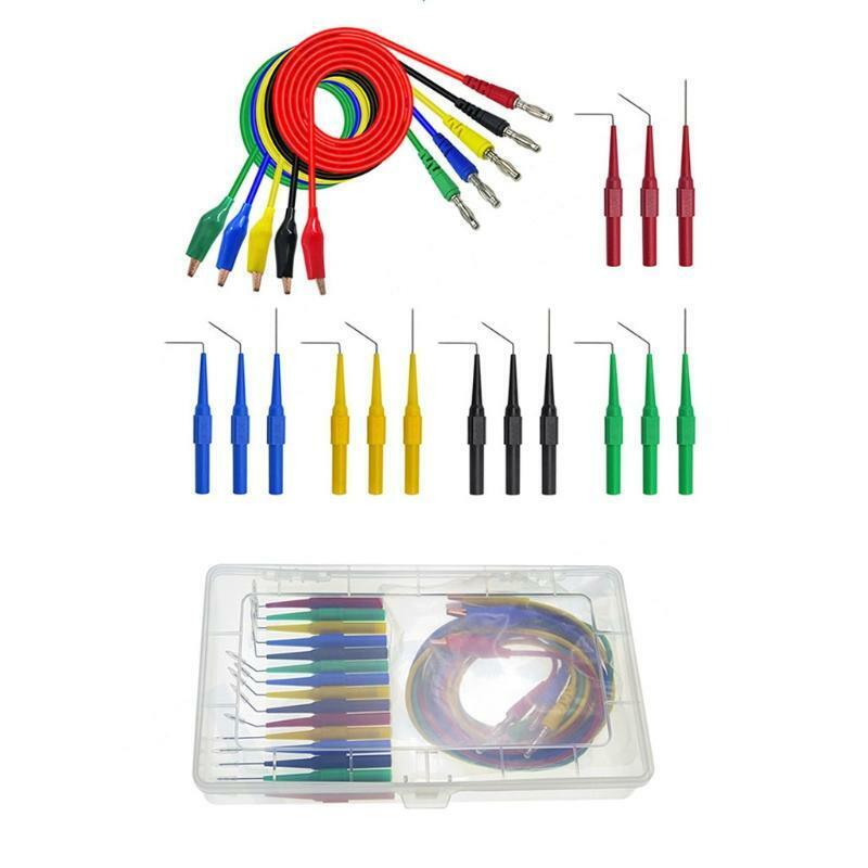 Alligator clip to Banana plug test lead test probe connect to 4mm banana plug