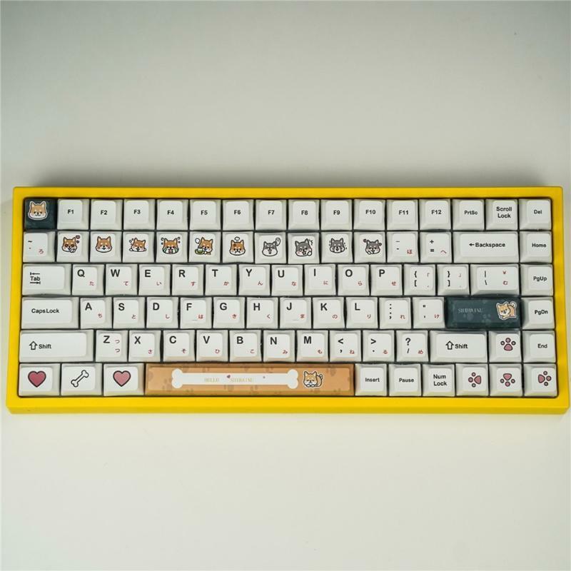 116Keys Keycap Dye Sublimation XDA Profile for Mechanical Keyboard Game Lover