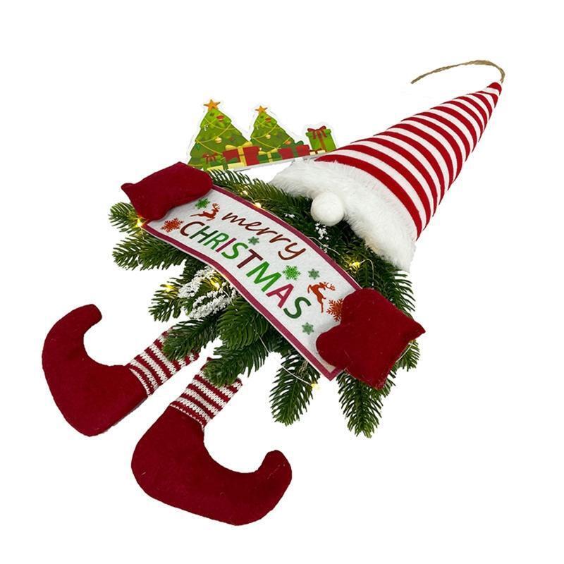 Xmas Hanging Decor Santa Beard Ornaments for Christmas Tree Fireplace Home
