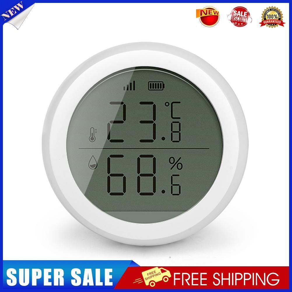 Zigbee Temperature Humidity Sensor Tuya Wireless Control Sensor w/ Display