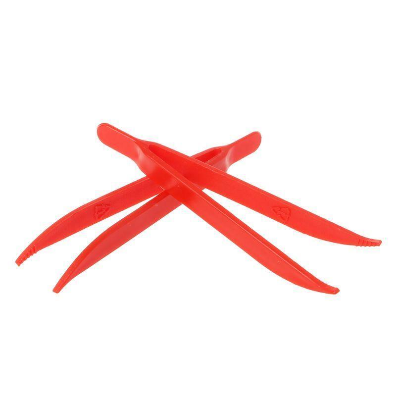 10pcs Plastic Anti-static Tweezer Heat Resistant Maintenance Repair Tool
