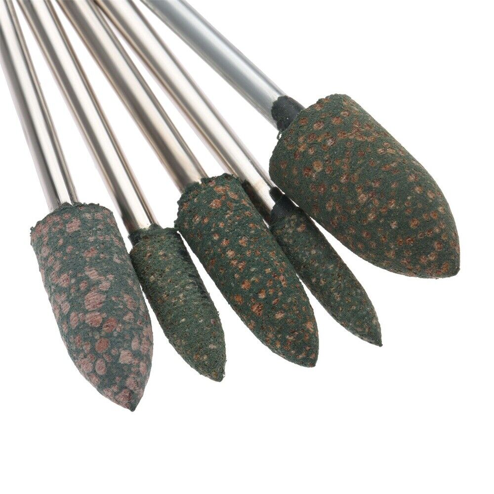 Rubber Sponge Cylindrical Bullet Fine Polishing Grinding Metal Wood Jewelry Tool