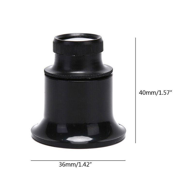 20X Jewelers Eye Loupe Loop Magnifier Magnifying Glass Watchmakers Jewelry Tool