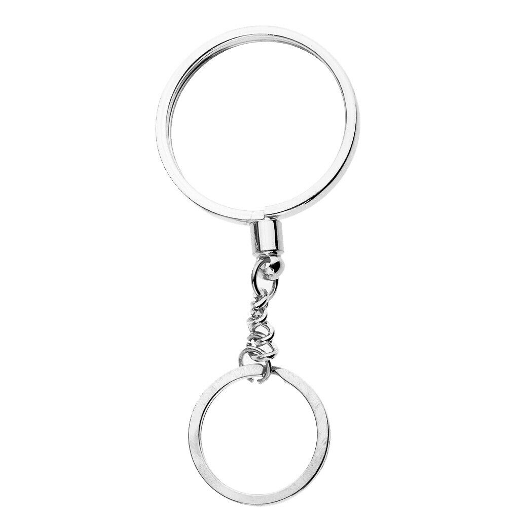 2Pc   Keyring Holder Key Chain  Men  Creative Pendant 40mm