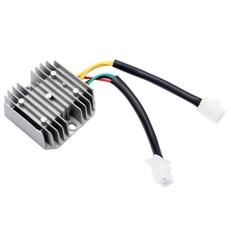 6 Wires Voltage Regulator Replacement for GY6 50 150CC 152QMI 157QMJ CH125