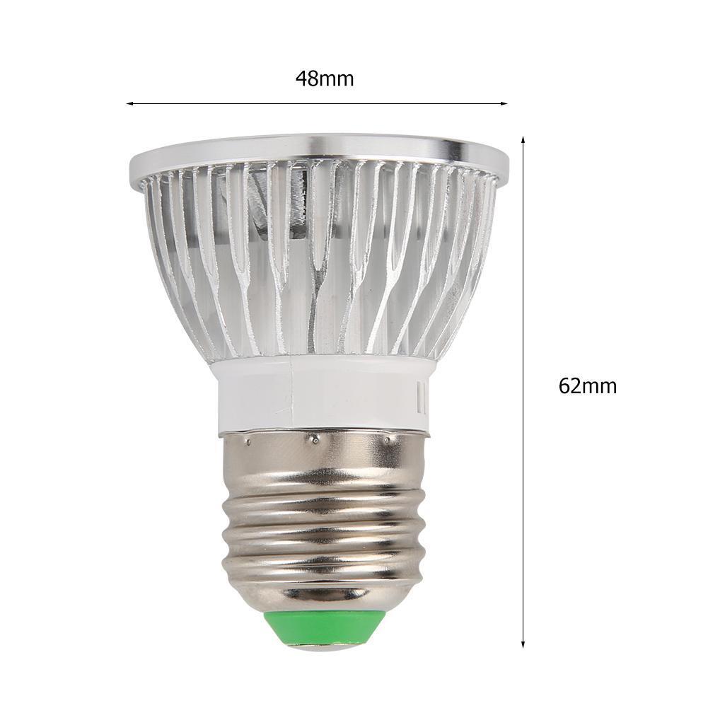 COB Spotlight 9W led Lights E27 AC 85-265V Bulb Lamp Decor (Warm White)