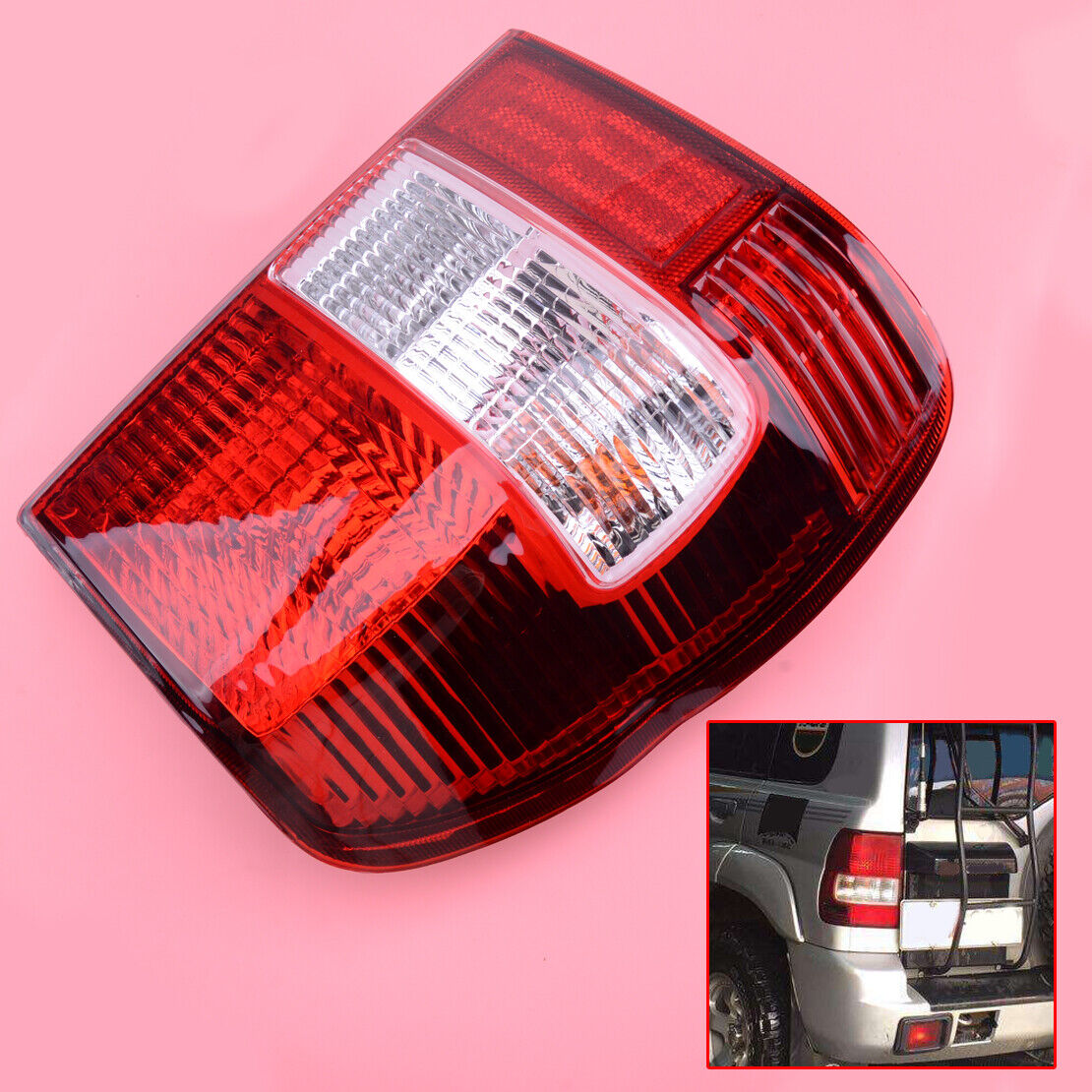 Left Side Fit For Mitsubishi PAJERO IO Shogun Pinin Rear Bumper Tail Light li